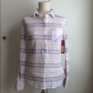 NWT Merona Striped Long Sleeve Tunic